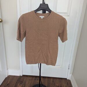 Dynamite knit short sleeve top size M